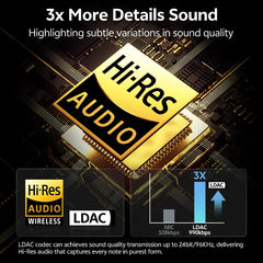 Ailybuds E10 Wireless Earphones Hi-Res Audio with LDAC Codec Headphones Bluetooth 5.4 Spatial Sound TWS Earbuds 13Mm Driver