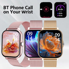 Smart Watch Wireless Calling/Dial Sport Mode Calling Reminder and Rejection Fitness Monitoring for Iphone/Andriod