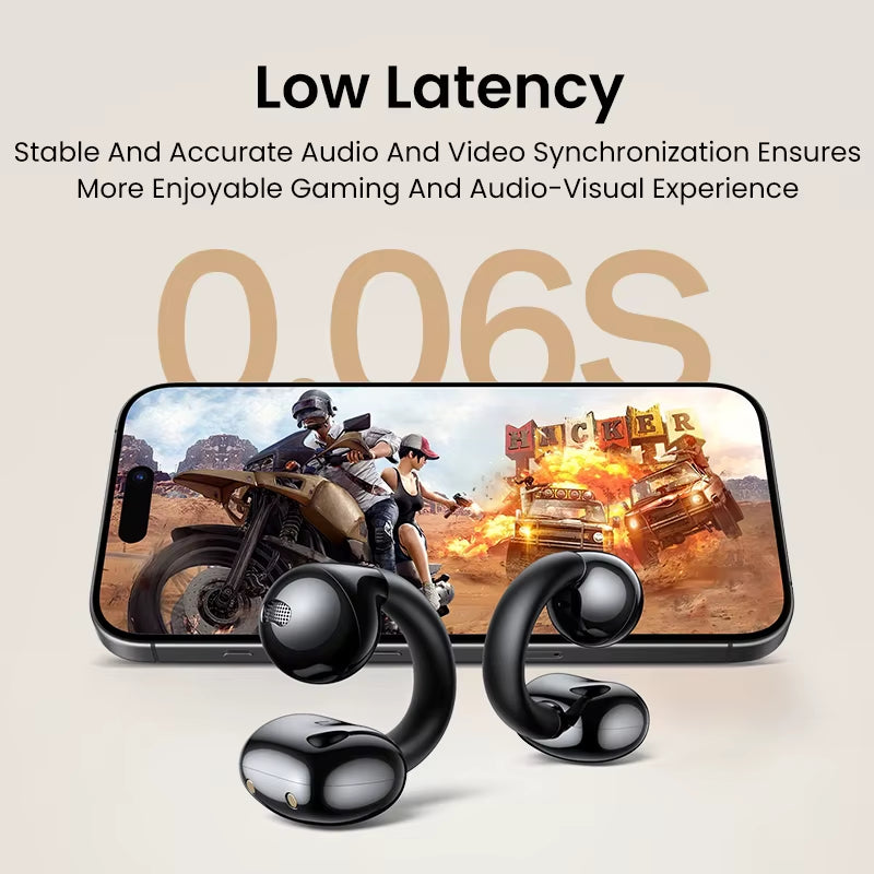 UGREEN HiTune S3 Open Ear Clip Wireless Earbuds Ear Hooks 