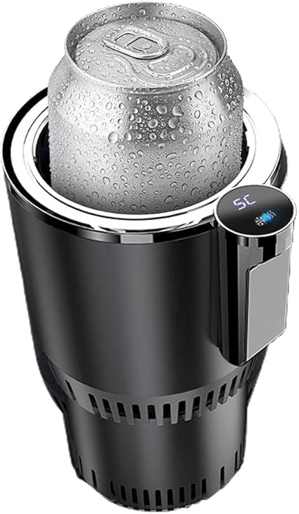 Smart Cup Holder, 2 in 1 Car Cooler Warmer, Cup Holder Drink Holder for Car, Mug Holder with Cooling and Heating Functions, Car Heating Cup 