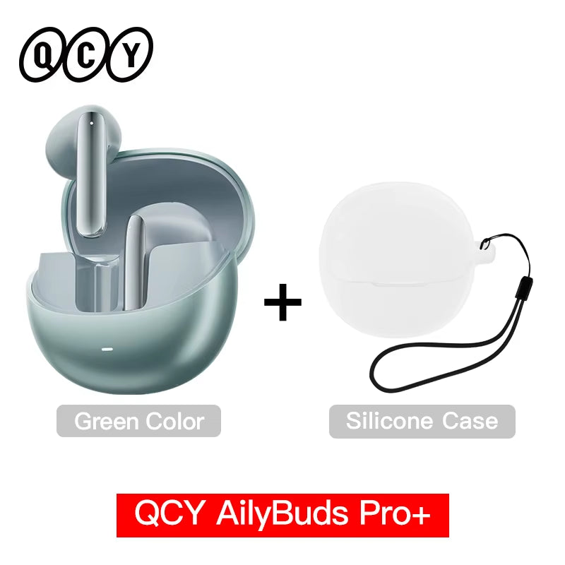HT10 Ailybuds Pro+ ANC Wireless Earphone Hi-Res Audio with LDAC Bluetooth 5.3 Earbuds 6 Mic AI HD Call Multipoint Connection