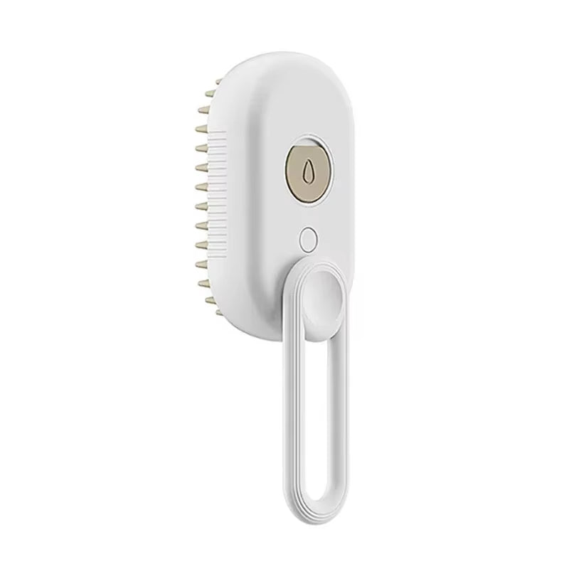 3-in-1 Electric Steamy Pet Brush – Massage, De-tangle & Groom Cats & Dogs