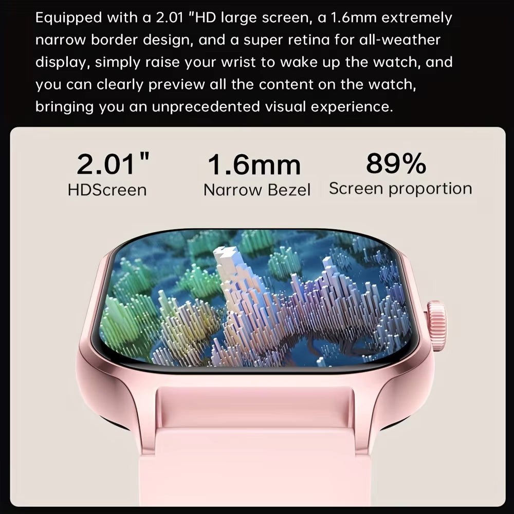 Smart Watch, Wireless Calling/Dial, Multi-Sport Mode, Information Reminder, Various APP Reminders,For Iphone/Andriod