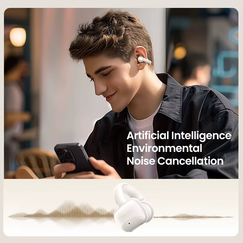UGREEN HiTune S3 Open Ear Clip Wireless Earbuds Ear Hooks 