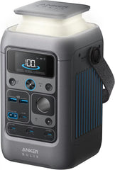 C300 DC Power Bank Station, Outdoor 288Wh (90,000Mah), Portable Power Station, Lifepo4 Battery, 300W Solar Generator