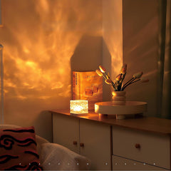 Northern Lights Projector, Aurora Projector, Ocean Wave Ceiling Projector, Midnight Aura Lamp Water Lamp with Remote Control, 16 Colors Wave Night Light for Room Decor