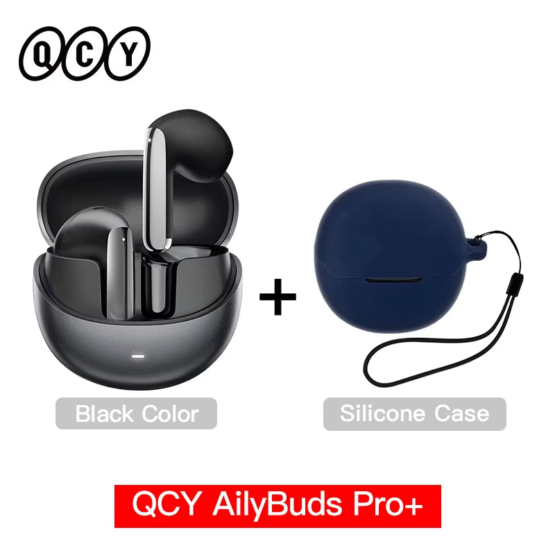 HT10 Ailybuds Pro+ ANC Wireless Earphone Hi-Res Audio with LDAC Bluetooth 5.3 Earbuds 6 Mic AI HD Call Multipoint Connection