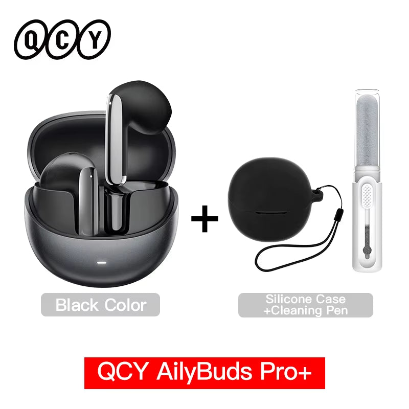 HT10 Ailybuds Pro+ ANC Wireless Earphone Hi-Res Audio with LDAC Bluetooth 5.3 Earbuds 6 Mic AI HD Call Multipoint Connection