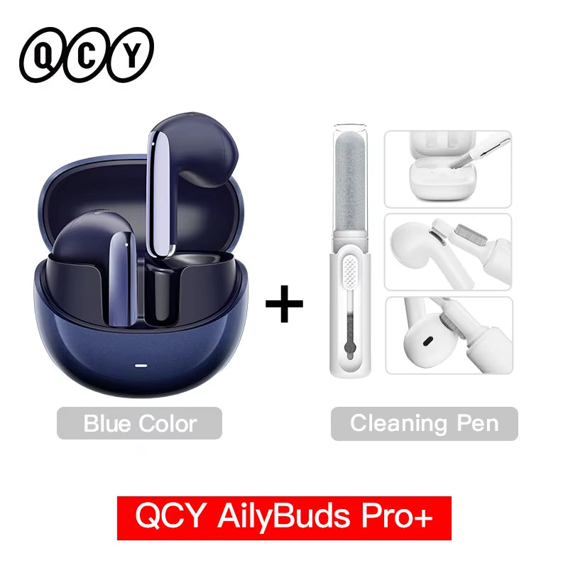 HT10 Ailybuds Pro+ ANC Wireless Earphone Hi-Res Audio with LDAC Bluetooth 5.3 Earbuds 6 Mic AI HD Call Multipoint Connection