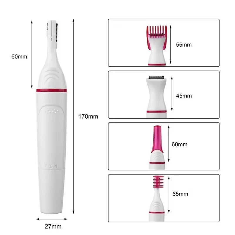 All-In-One Razor 5in1 Trimmer Female Wet Dry Epilator