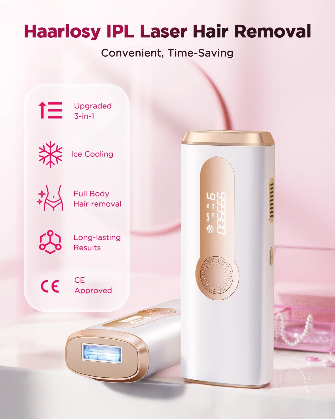 990000 Flash Laser Epilator IPL Hair Removal for Men and Women Body Bikini Facial Permanant Painless IPL Hair Remover Machine