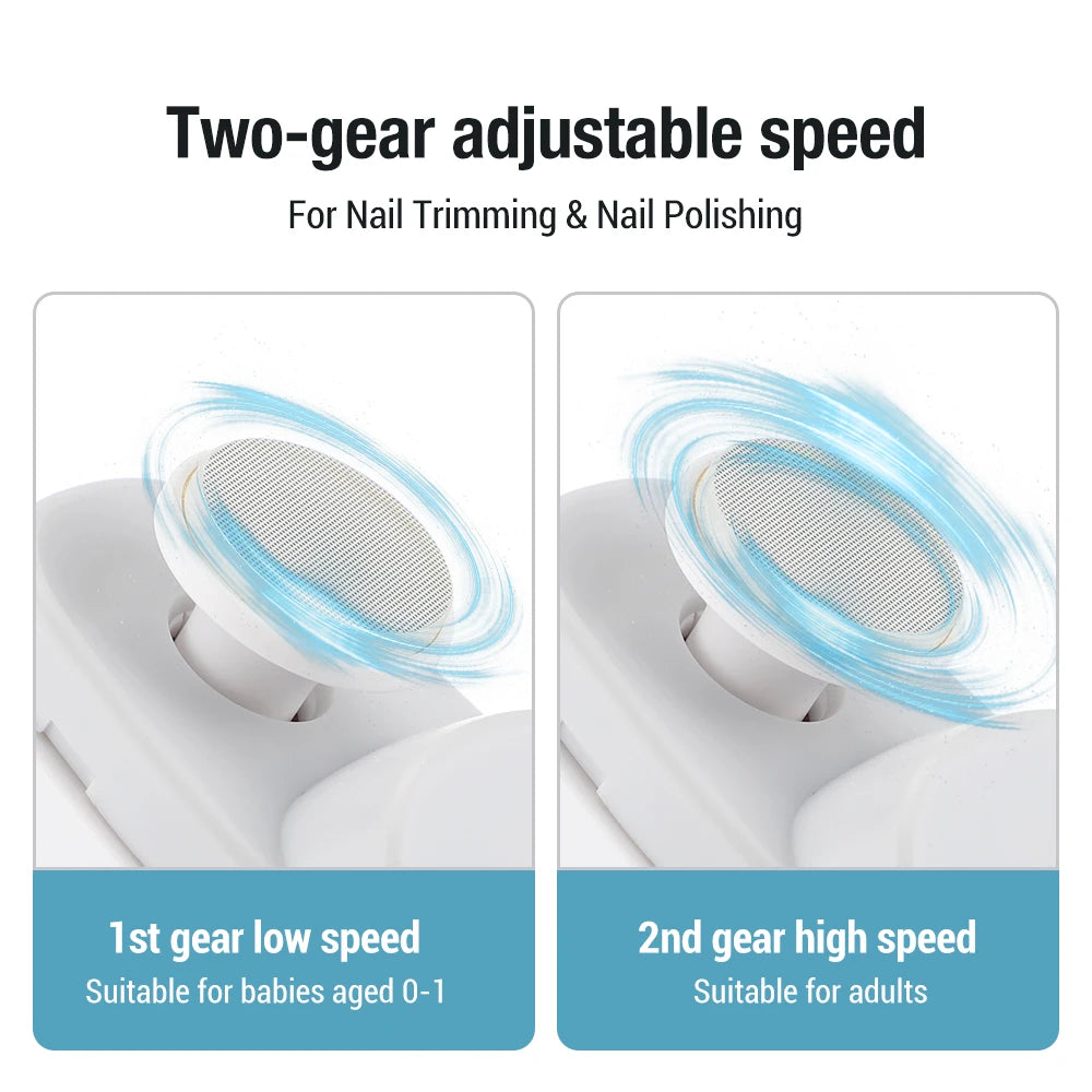 Electric Nail Clipper for Baby, Adult, Seniors
