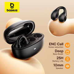 Airgo AS01 Ear Clip Earphones Bluetooth 5.3 Wireless Earphone 2-Mic ENC HD Call Noise Reduction Headphones Sports Earbuds