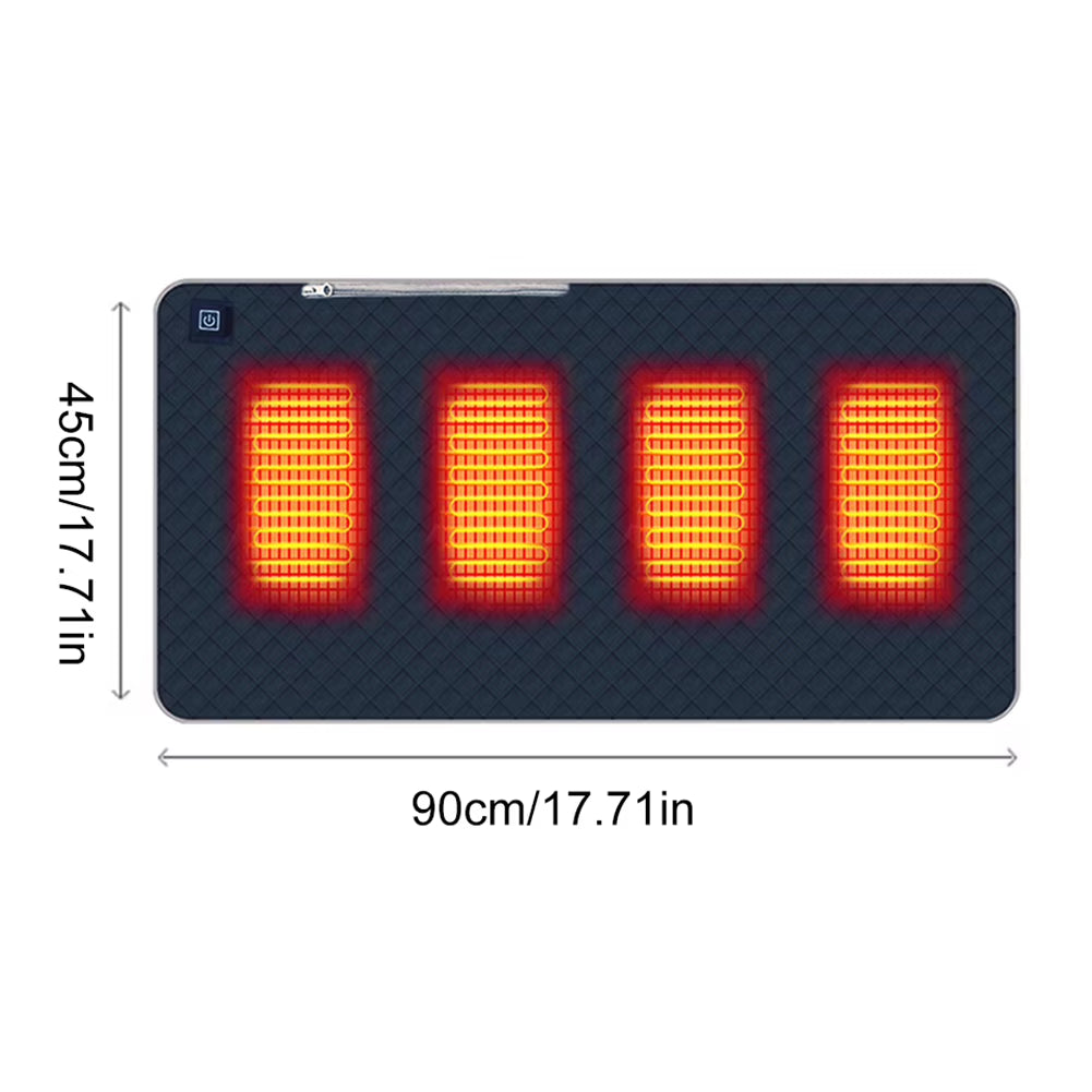 4 Heated Areas Camping Chair Heated Mat