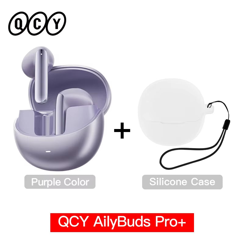 HT10 Ailybuds Pro+ ANC Wireless Earphone Hi-Res Audio with LDAC Bluetooth 5.3 Earbuds 6 Mic AI HD Call Multipoint Connection