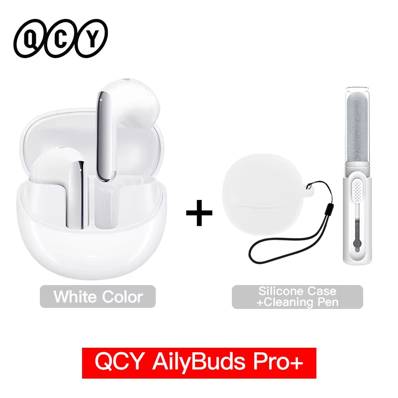 HT10 Ailybuds Pro+ ANC Wireless Earphone Hi-Res Audio with LDAC Bluetooth 5.3 Earbuds 6 Mic AI HD Call Multipoint Connection