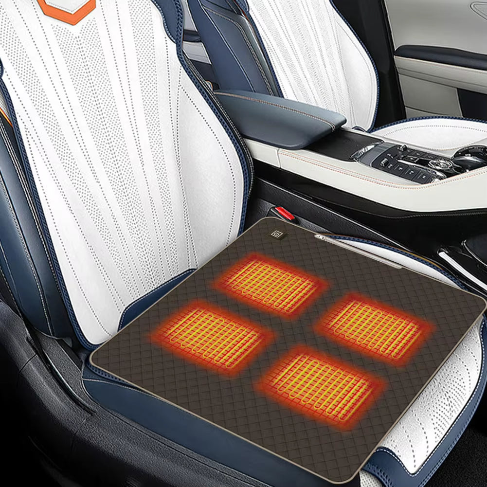 4 Heated Areas Camping Chair Heated Mat